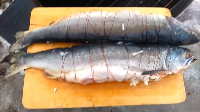 Горячее копчение горбуши