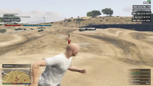 ЗАЛЕТЕЛ НА GUN ZONE И ПОВАЛИЛ ВСЕХ НА ПОЛ | GTA 5 RAGE MP смотреть онлайн