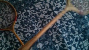 Ракетки для бадминтона деревянные / Badminton rackets wooden