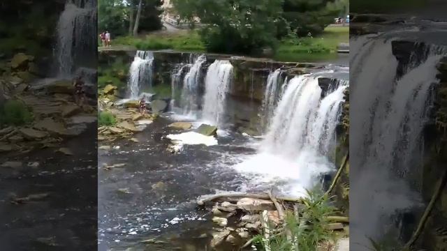 Эстония, Кейла-Йоа водопад. смотреть онлайн