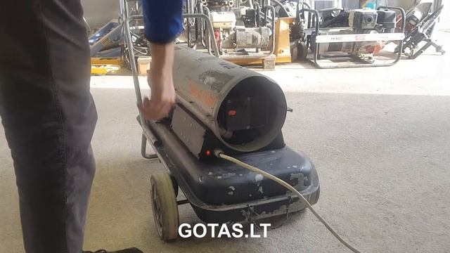 Dyzelinio tiesioginio degimo oro šildytuvo nuoma "MASTER B 100-150" - GOTAS - Statybos įrankių nuom смотреть онлайн