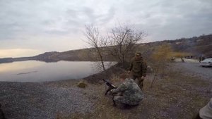СТРЕЛЯЮ ИЗ АГС-17 "Пламя"