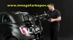 Велобагажник на заднюю дверь Thule RaceWay 991, 992 (обзор, установка)