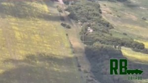 Удар по позиции ВСУ в районе Красного Лимана/Strike at the AFU position near Krasniy Liman