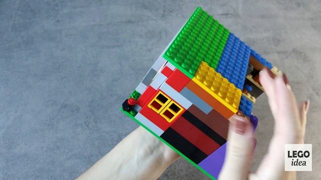 Lego Tutorial FIRE STATION (moc) | LEGO Classic 10698 смотреть онлайн