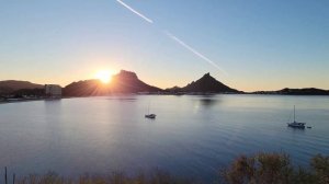 Amanecer de Playa Algodones San Carlos Sonora Mexico