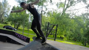 skateboarding. Ramp. Moscow Скейтбординг в рампе. Саша Адреналин. Москва
