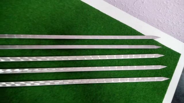 Шампура с деревянной ручкой для мангала смотреть онлайн