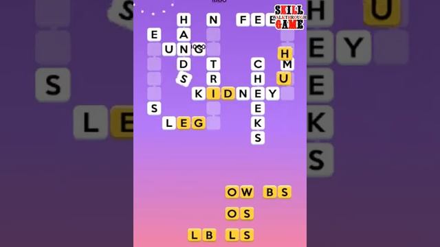 Letter Bounce - Word Puzzles Level 40 - Walkthrough