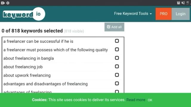 #howto use #keyword.io||#ytseotools ||Use best keywords|| Info Burner
