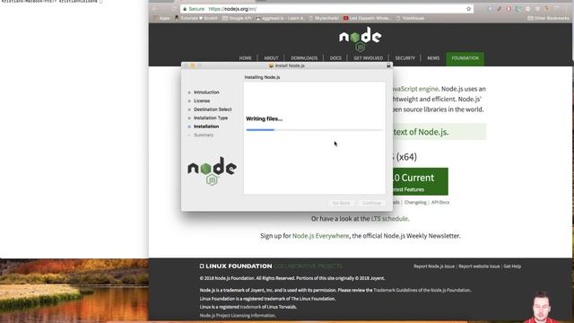 Ionic intro | S01E02 | Nodejs install смотреть онлайн