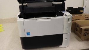 #Kyocera #Toner How to install toner on Kyocera Ecosys FS-4300DN printer