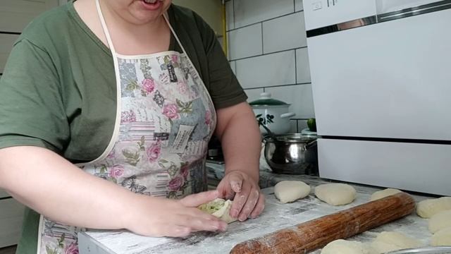 344. ПИРОЖКИ С КАРТОШКОЙ НА КЕФИРЕ