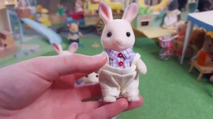 Sylvanian Families Lavender Rabbit Family (JP) Unboxing (Calico Critters)