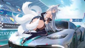 1920x1080 Azur Lane Shinano L2D Skin Moonlit Chrome Live Wallpaper