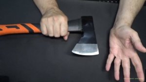 #Топор "ЕРМАК" 600гр. / распаковка, обзор, доработка, тест.