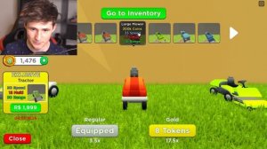 MAX LAWN MOWER TRUCK UNLOCKED? - Roblox