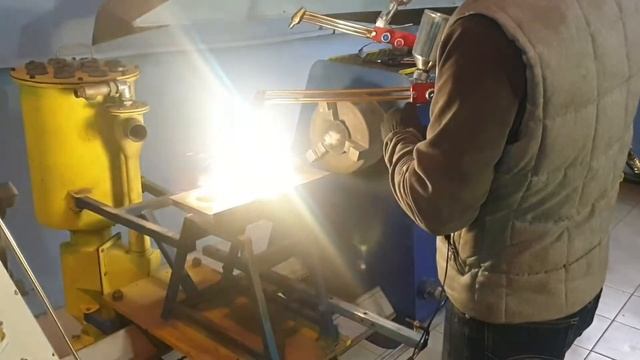 Восстановление рокеров газопорошковой наплавкой установкой "ТЕНА"