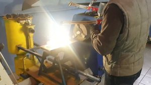 Восстановление рокеров газопорошковой наплавкой установкой "ТЕНА"