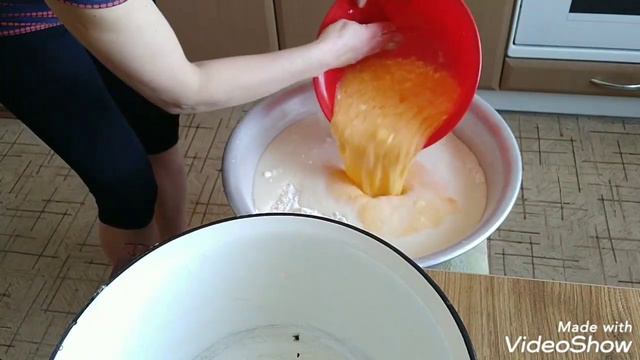 Царский КУЛИЧ на Пасху. Очень вкусный.(жидкое тесто)