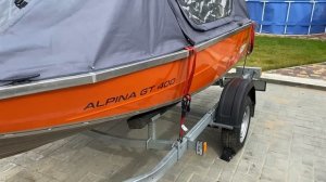 Лодка ALPINA GT 400. Честный отзыв после двух месяцев владения.