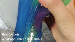 Real VS Fake Balenciaga Triple S Queen Sole Rainbow Sole