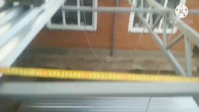 Навес 5 на 7 / как сделать навес