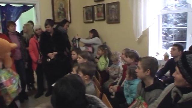 Рождество 2017 Храм Иоанна богослова г.Терновка часть 2