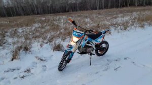 Питбайк kayo basic yx125 krz - зимние катания, обзор и отзыв по итогам мотосезона