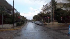 Elliniko 1 hour Rain Walk in Athens, Greece