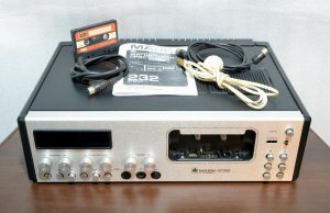 Советская кассетная дека магнитофон Маяк 232 Стерео CCCP-выпуск-1983-по-1985 год
