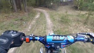 Покатушка на ПИТБАЙКЕ по ЛЕСУ и не только!!!. \Motoland crf 125e\