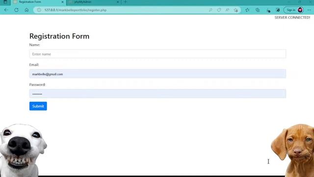 FULL-STACK WEB DEVELOPMENT | HTML,CSS,BOOTSTRAP,JAVASCRIPT, PHP/MYSQL | XAMPP APACHE |  012