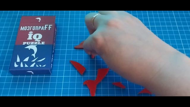 Собрать МозгопраFF Дельфин из 11 деталей Assemble a Dolphin from 11 parts