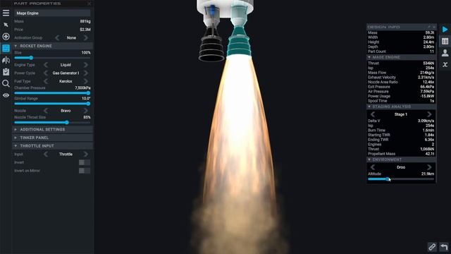 Juno: New Origins Tutorial || Part 3 Designing Rocket Engines смотреть онлайн