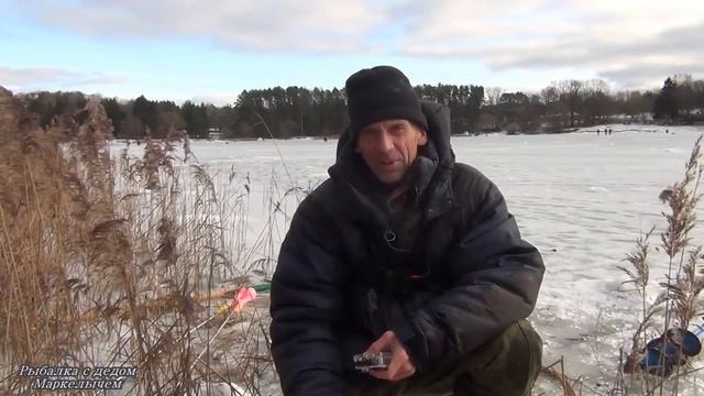 Спасение экшен-камеры из-подо льда. Рыбалка на Истринском водохранилище.