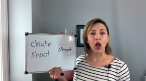 How to Pronounce SHOOT & CHUTE - American English Homophone Pronunciation Lesson