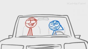 Dick Figures_ Traffic Jams (RUS)