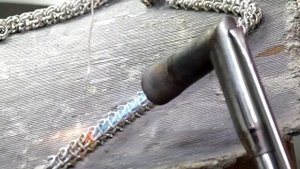 Изготовление цепи Бисмарк 100 грамм из серебра