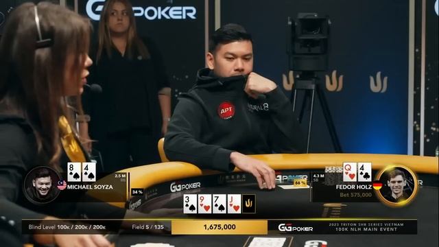 Triton Poker Vietnam 2023 - Event #9 100,000 NLH - Main Event - FINAL TABLE
