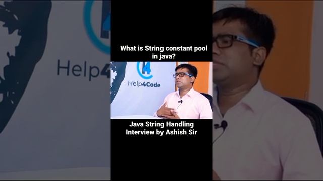 What is String constant pool in java? by Ashish Sir #stringconstantpool #stringhandling #interviews