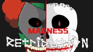 Madness Retribution ☠️ (W.I.P) Phase 1 Tricky vs Insanity sans Scrapped