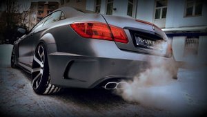 Mercedes E500 W212 Coupe Sound