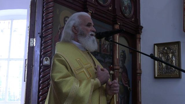 Епископ Адриан - проповедь на предпразднство Рождества Пресвятой Богородицы.