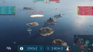 World of Warships - Warship Masters Invitational 2020: Quarterfinals, Game 3 - OO7 v KIA