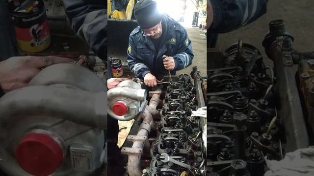 Порядок регулировки клапанов