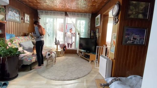 Выбираем селфи палку и стираем белье/Неделя влогов. День 5/일주일영상 5일차/KOREA VLOG