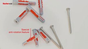 Дюбель универсальный с шурупом Fischer DuoSeal