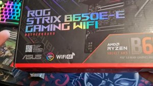 Montei um Setup AM5 com ROG STRIX B650E - E Gaming e Ryzen 7 7800X3D