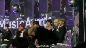 BTS Taehyung Was Surprised To See Jin And Him Best OST Nomination @ Melon Music Awards 2017
